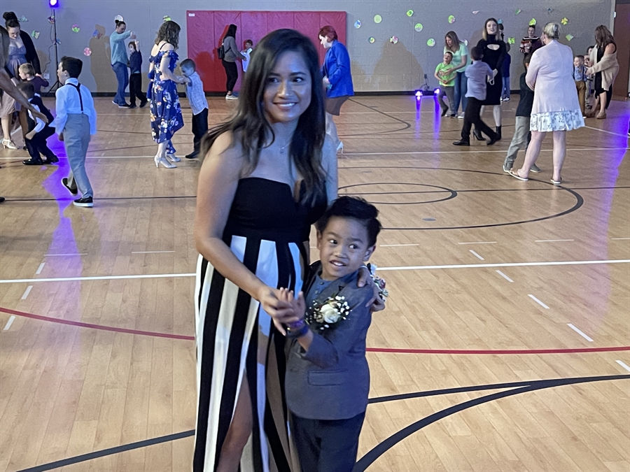 Mother Son and Father Daughter Dances at Boys & Girls Club Family Center